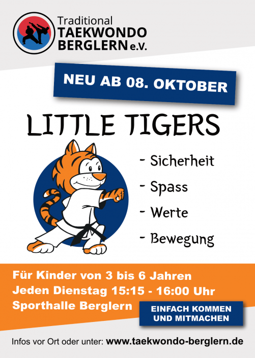 Liite Tigers für Kinder von 3 – 6 Jahren